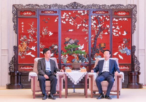 中國能建總經理、黨委副書記孫洪水拜訪揚州鎮(zhèn)江主要領導