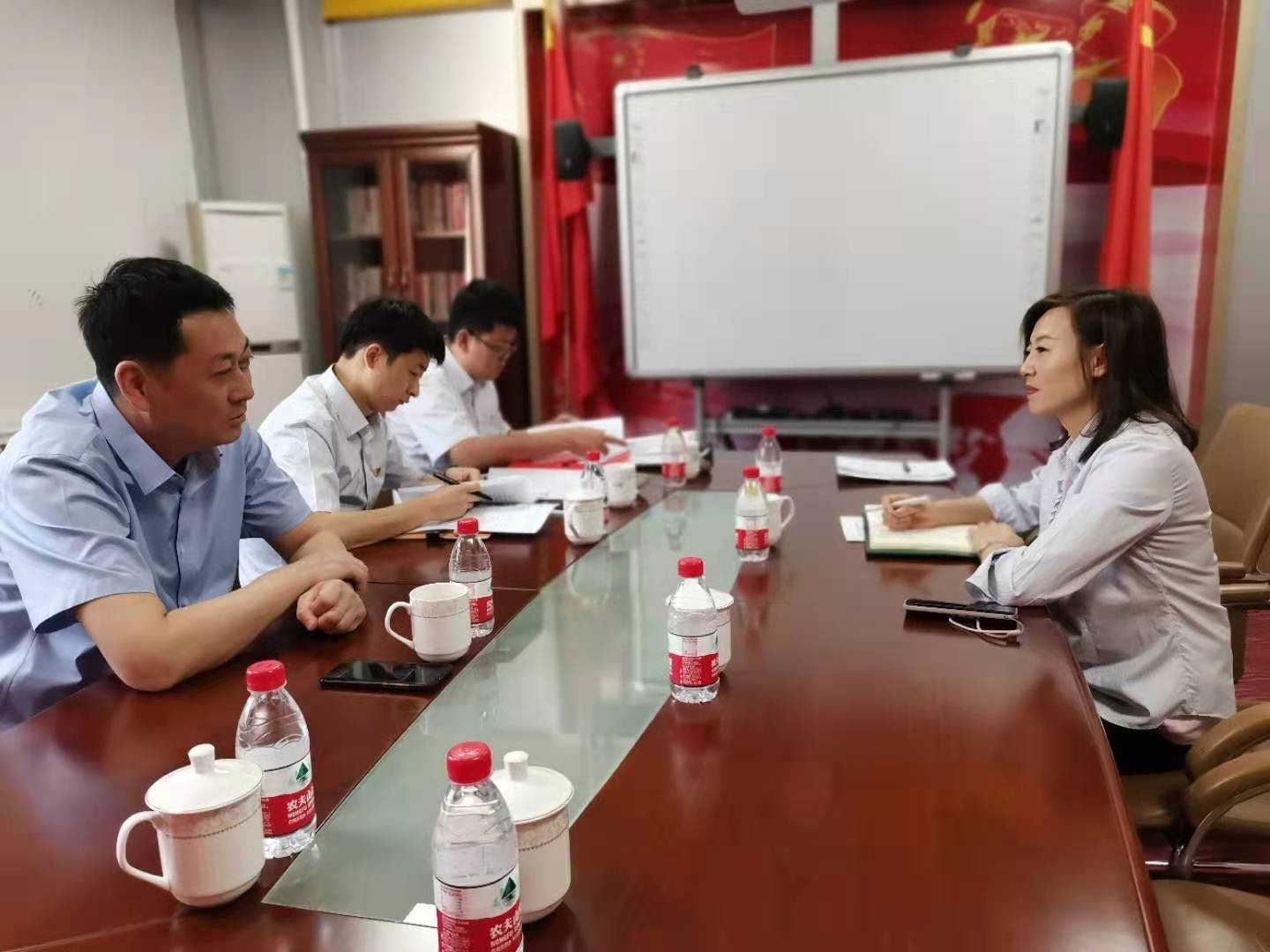 副局長(zhǎng)王永強(qiáng)到烏海電業(yè)局千里山分局開展黨史學(xué)習(xí)教育督導(dǎo)、領(lǐng)學(xué)