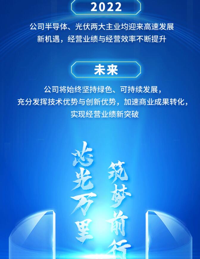 中環(huán)股份2021年度及2022年一季度報告：2022年Q1營收133.68億，同比增長79.13%！