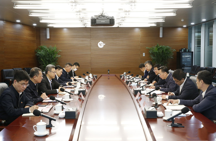 錢智民拜會中國海油董事長、黨組書記汪東進(jìn)