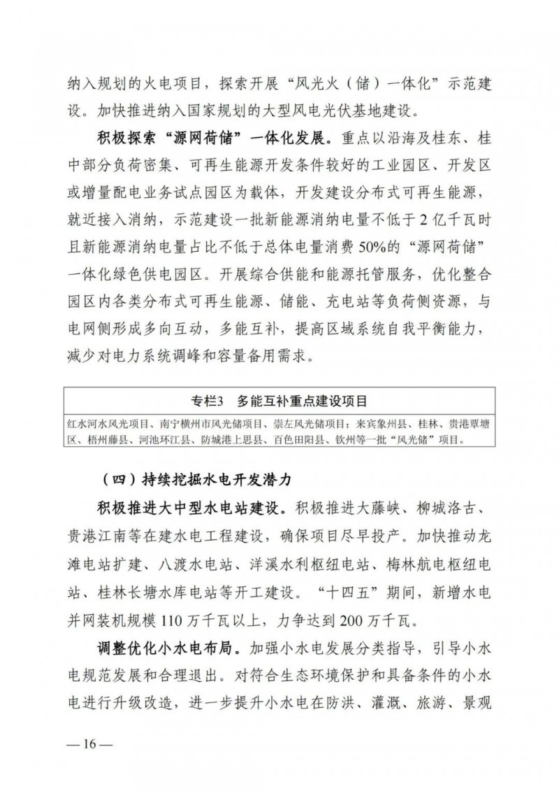 廣西“十四五”規(guī)劃：大力發(fā)展光伏發(fā)電，到2025年新增光伏裝機(jī)15GW！