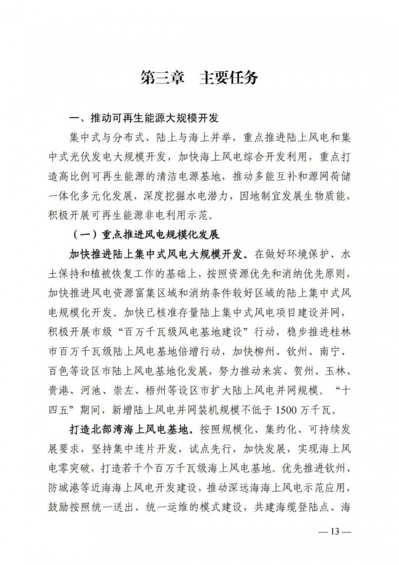 廣西“十四五”規(guī)劃：大力發(fā)展光伏發(fā)電，到2025年新增光伏裝機(jī)15GW！