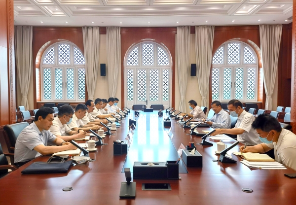 丁焰章拜訪國家能源局黨組書記、局長章建華