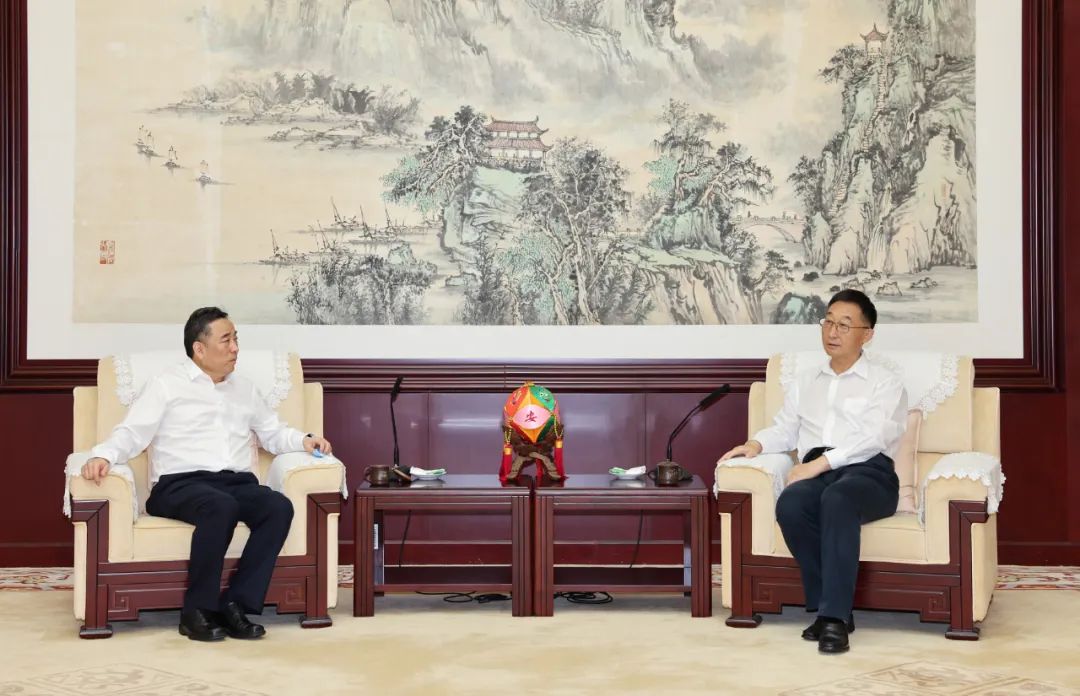 宋海良拜會廣西壯族自治區(qū)黨委書記劉寧、自治區(qū)主席藍天立