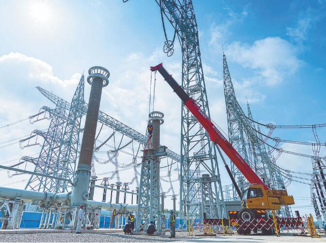 賦能京畿，北京東變電站擴建忙