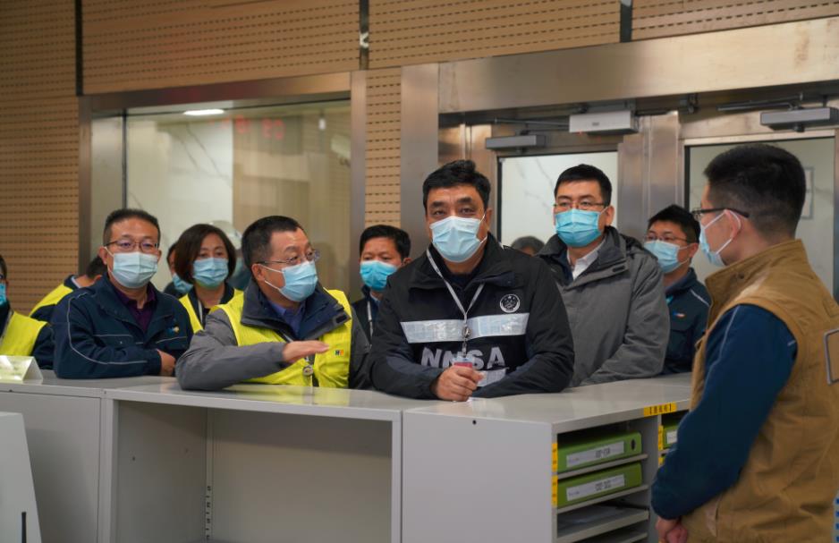 生態(tài)環(huán)境部副部長、黨組成員董保同到遼寧紅沿河核電站調(diào)研