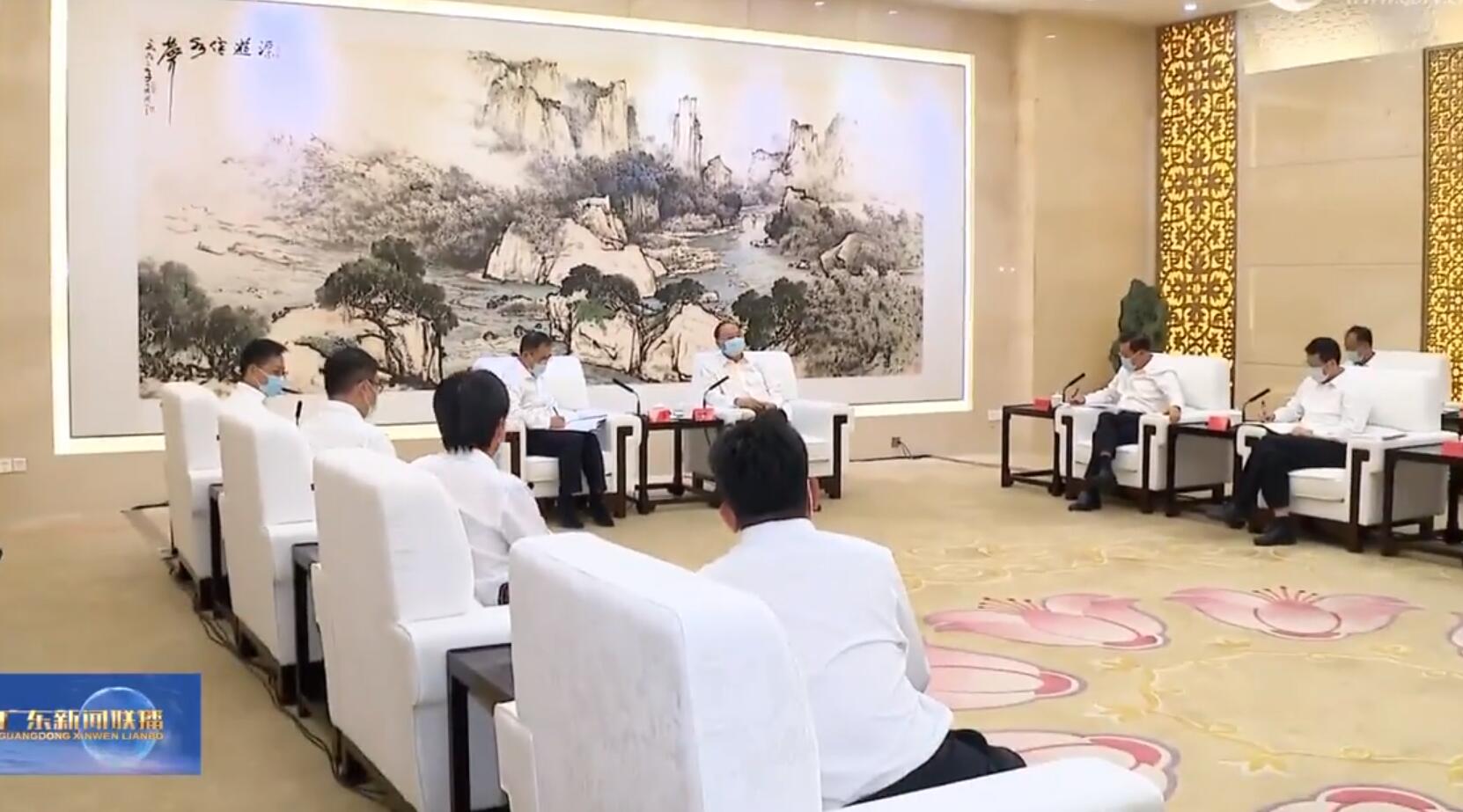 大唐集團(tuán)黨組書記、董事長鄒磊拜會廣東省委書記黃坤明、省長王偉中