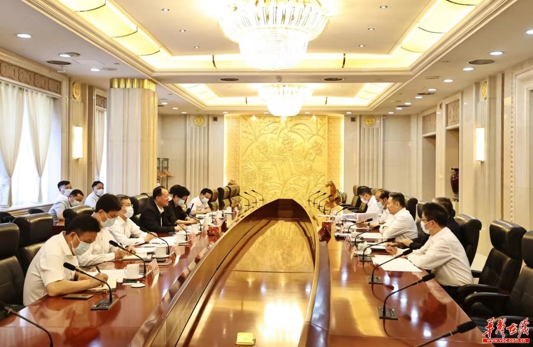 湖南省政府在京與交通運輸部、國家能源局、中國中車舉行工作會談