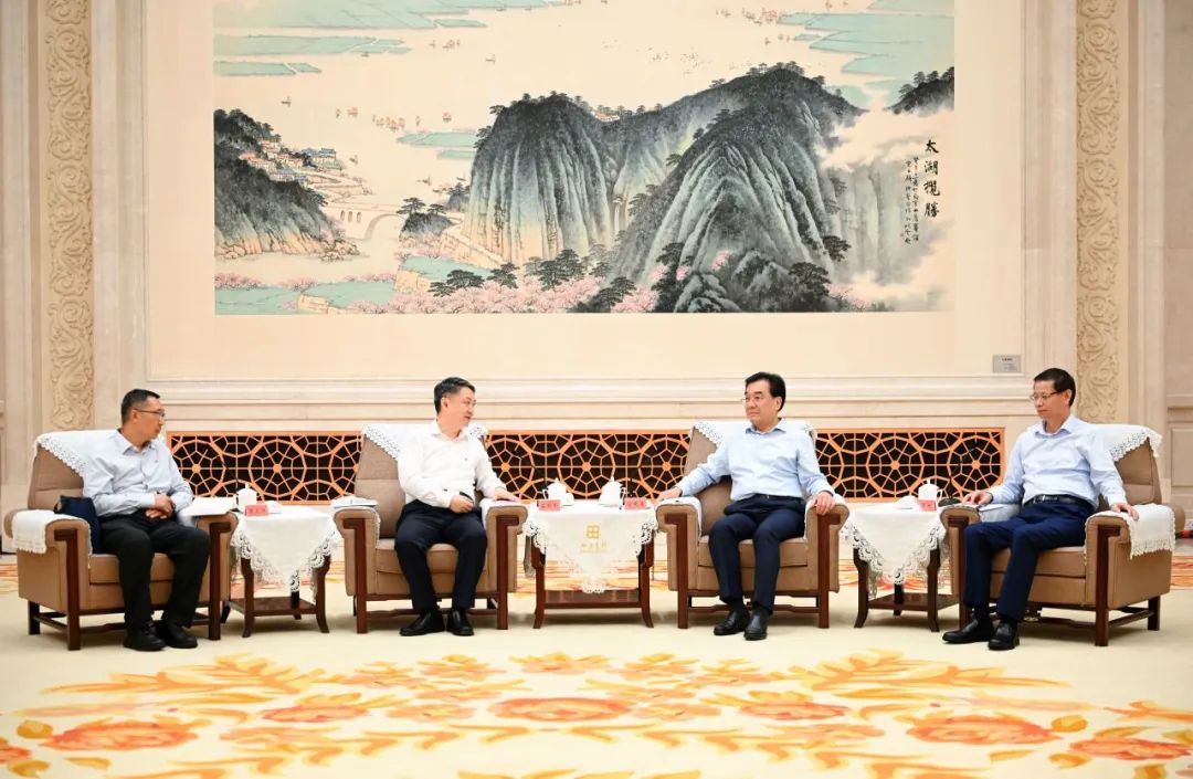 華能集團(tuán)黨組書記、董事長(zhǎng)溫樞剛拜會(huì)江蘇省委書記信長(zhǎng)星、省長(zhǎng)許昆林
