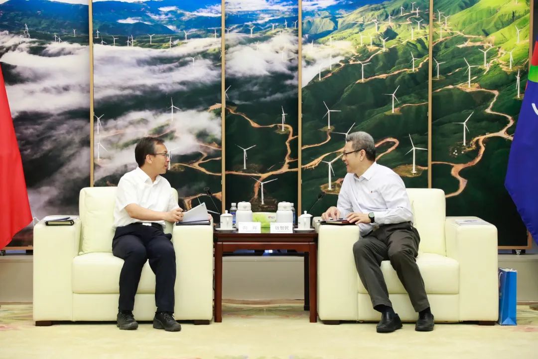 國家電投黨組書記、董事長錢智民會見河北省滄州市市長向輝