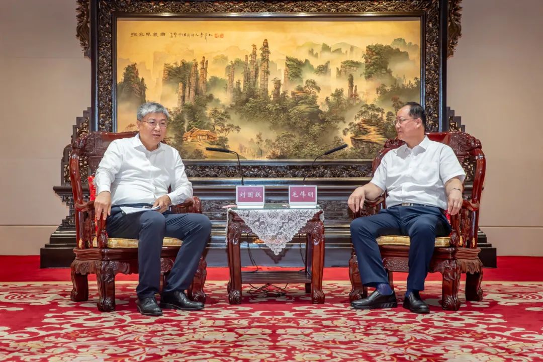 國家能源集團(tuán)黨組書記、董事長劉國躍拜會湖南省委副書記、省長毛偉明