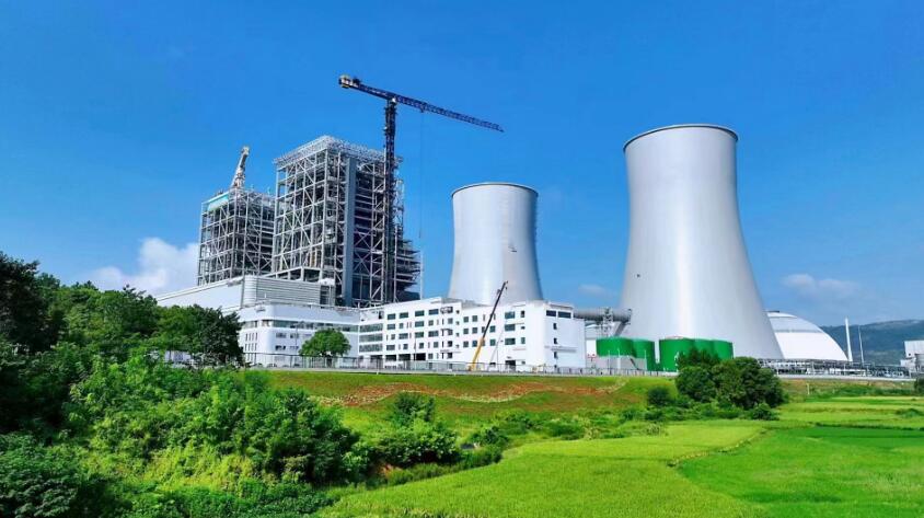 湖南岳陽(yáng)電廠2×100萬千瓦新建項(xiàng)目1號(hào)機(jī)組投運(yùn)