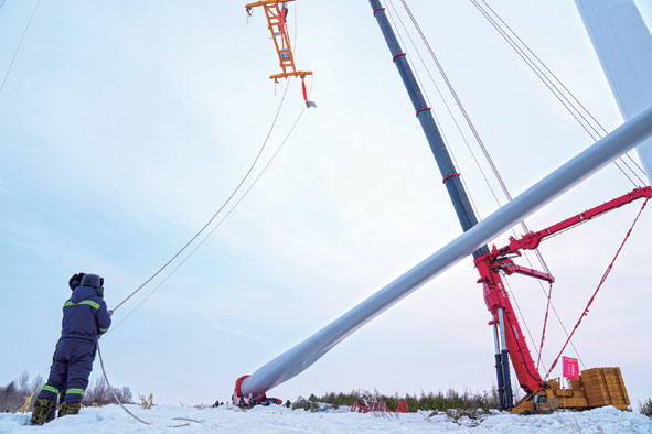 黑龍江風電項目運行建設(shè)“兩頭熱”