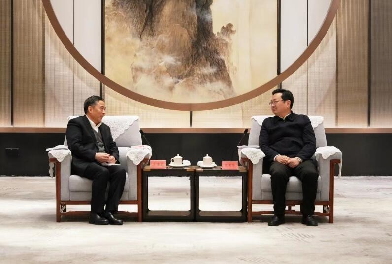 中國能建黨委書記、董事長宋海良拜會河北省委常委，雄安新區(qū)黨工委書記、管委會主任張國華并開展實地考察