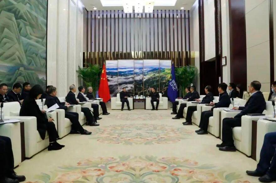 國(guó)家電投黨組書記、董事長(zhǎng)劉明勝會(huì)見(jiàn)東方電氣黨組書記、董事長(zhǎng)俞培根