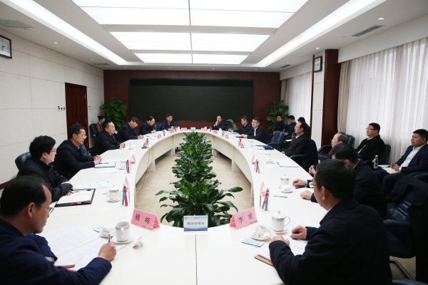 中國電建黨委書記、董事長丁焰章拜會水利部黨組書記、部長李國英