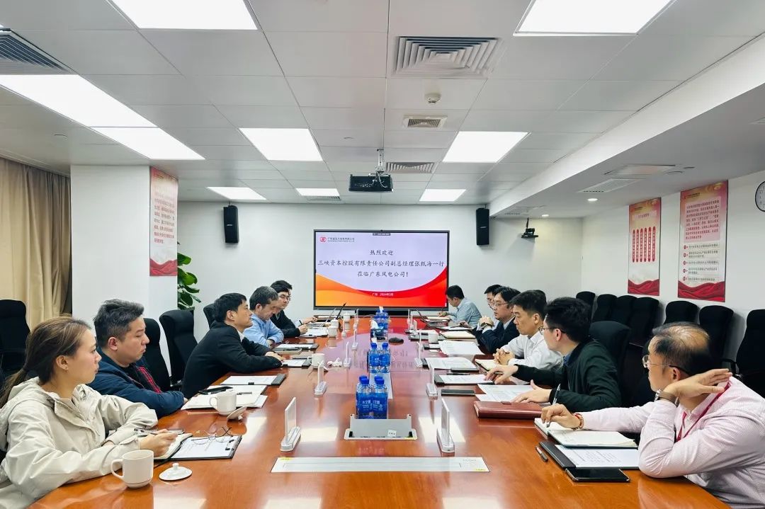 三峽資本與廣東風(fēng)電、深圳能源座談