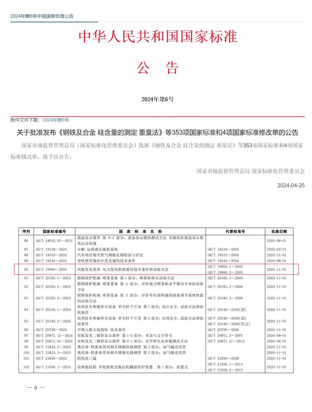 事關(guān)風(fēng)電基礎(chǔ)性通用標(biāo)準(zhǔn)，運(yùn)達(dá)股份牽頭新國(guó)標(biāo)將于11月1日起實(shí)施