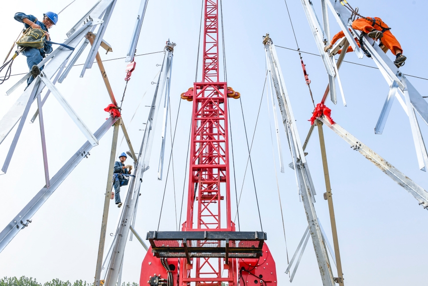 基建“兩個標準化”在荊州落地見效，仙桃220千伏復(fù)州變電站順利建成投運！