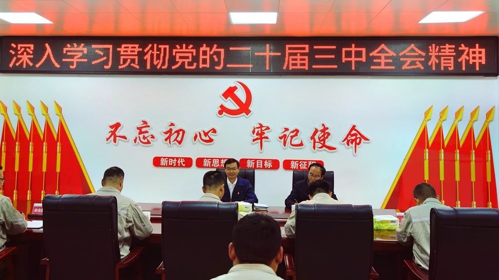 深入學習貫徹黨的二十屆三中全會精神? 大唐四川公司領(lǐng)導(dǎo)班子成員赴黨建聯(lián)系點講授專題黨課