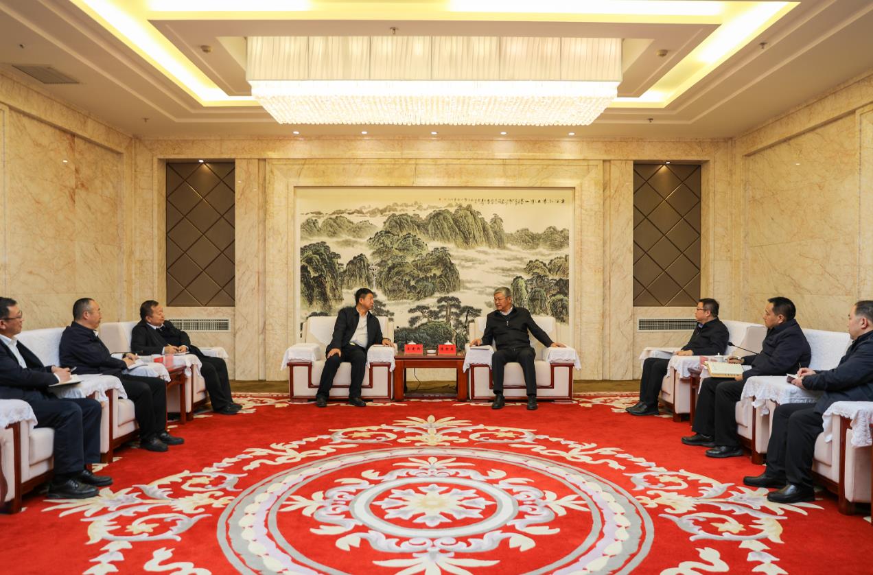 大唐甘肅公司黨委書記、董事長王建偉拜會(huì)隴南市委書記張柯兵、市長劉永革