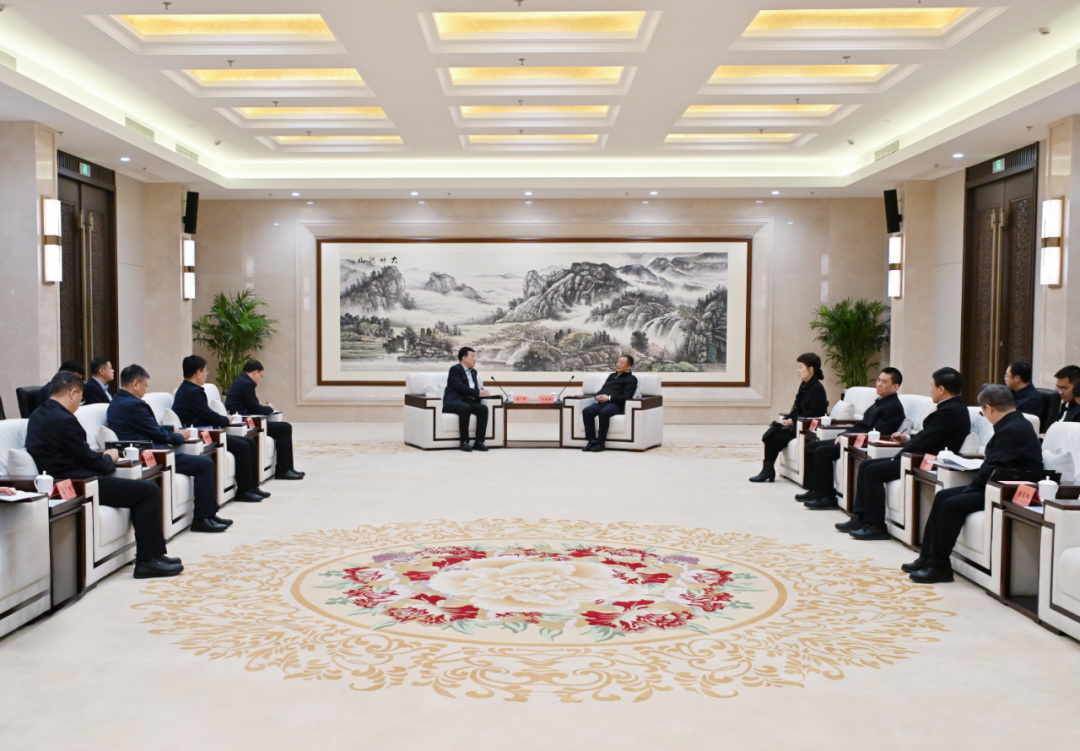 大唐集團(tuán)董事長呂軍、總經(jīng)理張傳江拜會(huì)內(nèi)蒙古自治區(qū)黨委書記孫紹騁政府主席王莉霞